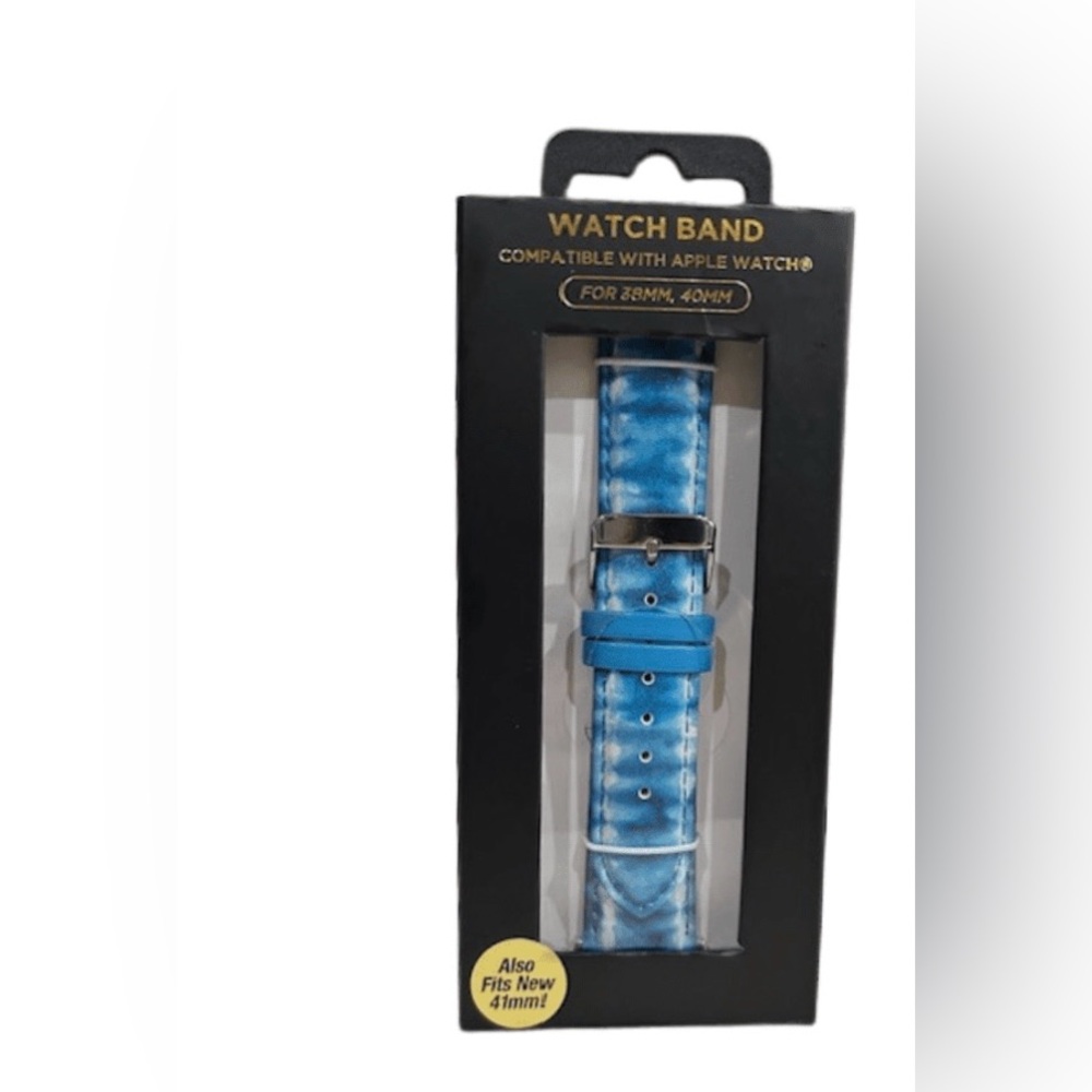 Blue Tie-Dye Watch Band! New in original packaging!